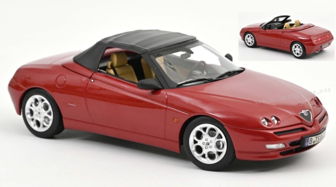 ALFA ROMEO SPIDER 1999 PROTEO RED METALLIC 1:18
