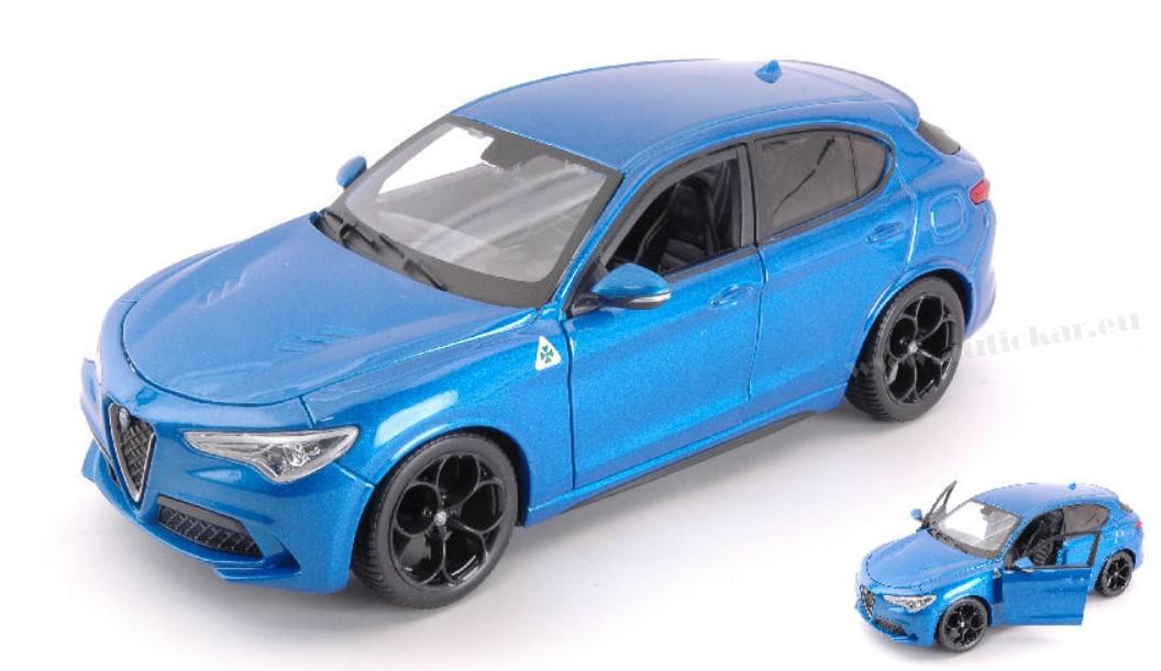 ALFA ROMEO STELVIO BLUE 1:24