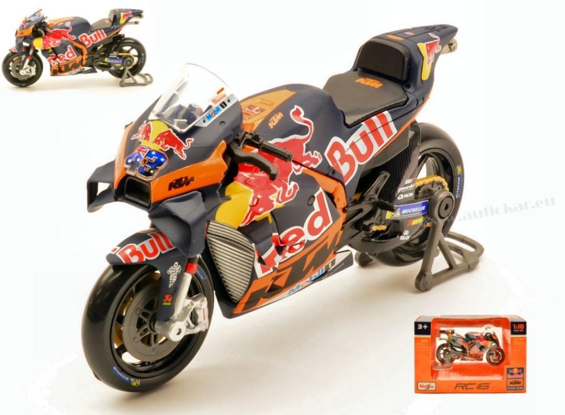 KTM RC16 RED BULL N.43 JACK MILLER 1:18