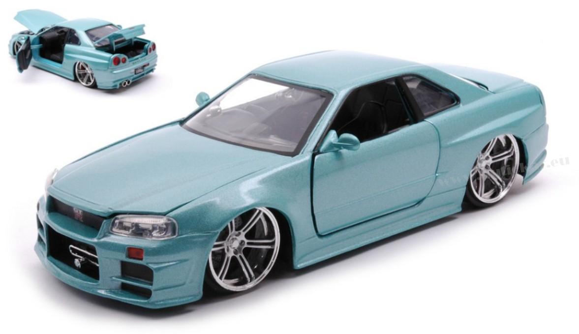 BRIAN'S NISSAN SKYLINE GT-R "FAST AND FURIOUS" 1:24