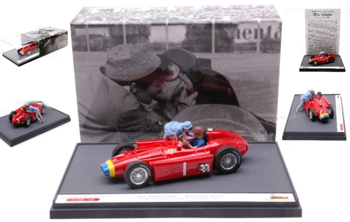 FERRARI D50 N.1 J.M.FANGIO 1956 WINNER GERMAN "BEBA'S KISS" LIM.100 1:43