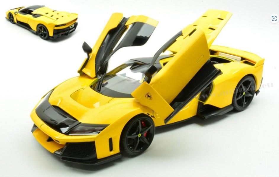 FERRARI F80 YELLOW 1:18