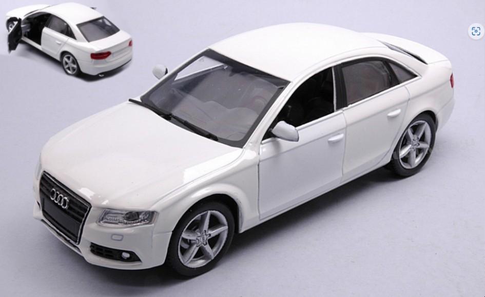 AUDI A 4 2008 WHITE 1:24