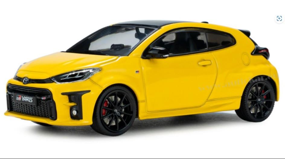 TOYOTA YARIS GR 2024 YELLOW 1:43